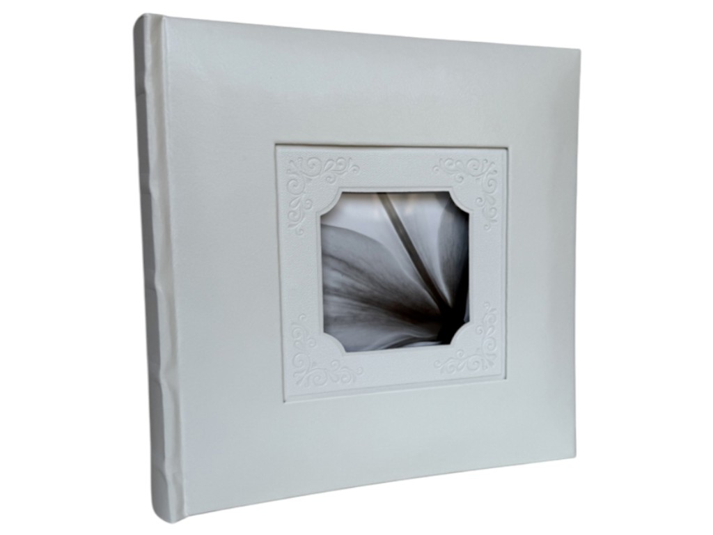 Фотоальбом EVG Tradition White, 20 страниц, искусственная кожа, 29×32см, цвет белый с окном