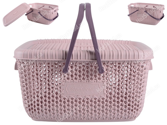 Кошик Violet House Виолетта Pink Powder, 5л, 8690069294315