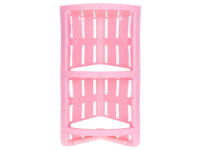Полка 2-ярусная Violet House Бамбу Powder-Pink, 8690068578966