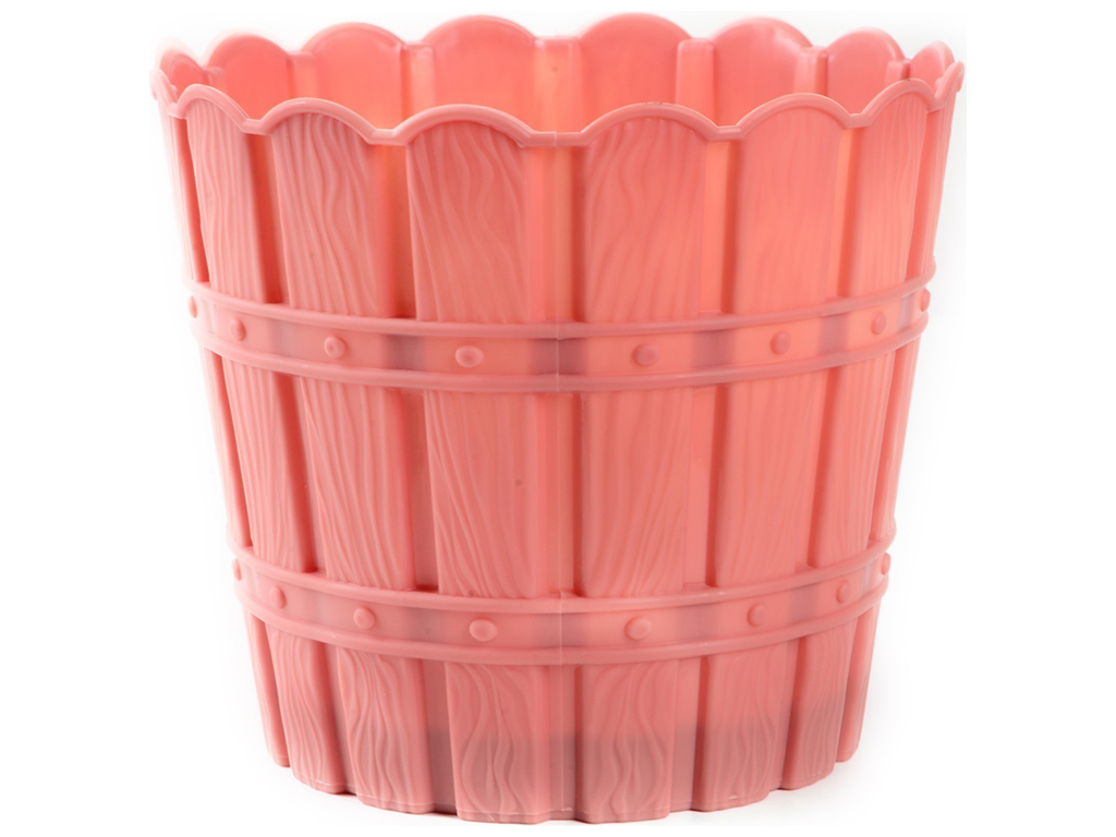 Горщик для квітів Violet House Bamboo Coral, із дренажем, 3л, 8690071233869