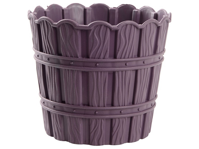 Горщик для квітів Violet House 1054 Bamboo Plum, з дренажем, 1,2л, 8690069984926