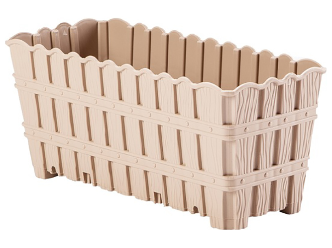 Горщик для квітів Violet House Bamboo BALCONY MIX, із дренажем, 30см, 8690068596700