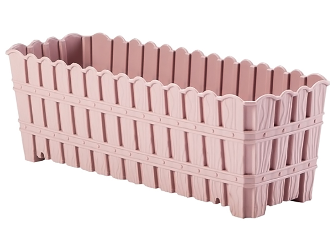 Горщик для квітів Violet House Bamboo BALCONY MIX, із дренажем, 40см, 8690068596670