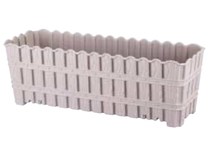 Горщик для квітів Violet House Bamboo Balcony Mix, з дренажем, 65см, 8690068712360