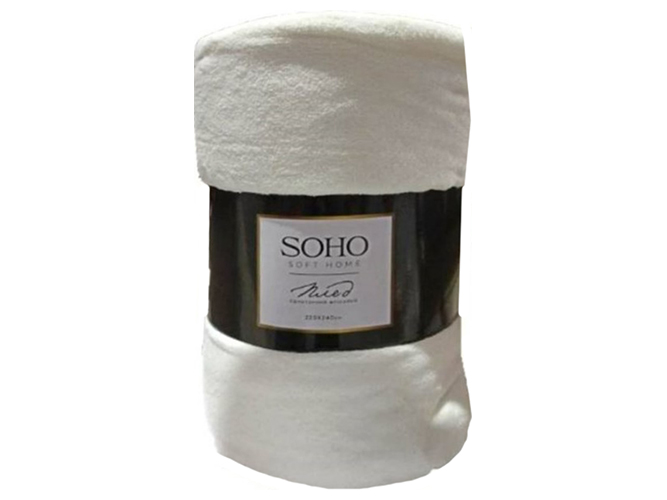 Плед Soho Royal white, 220x240см, 6900068395114