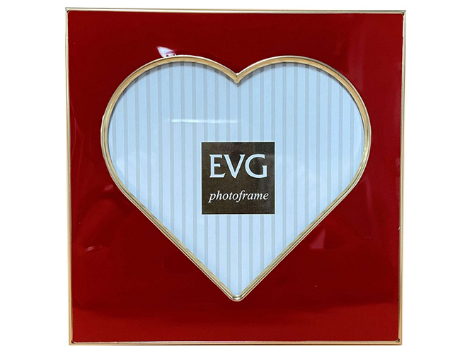 Фоторамка EVG Onix, 10x10см, червона, 6900068846456