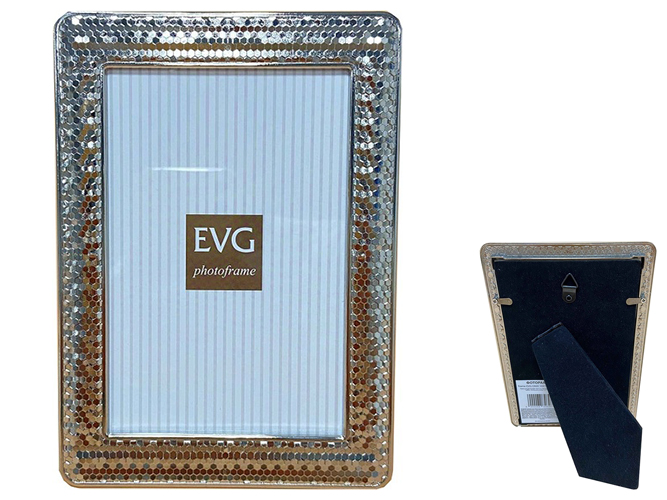 Фоторамка EVG Onix, 10x15см, срібна, 6900068846487