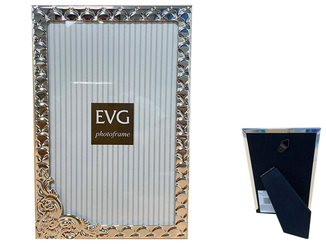 Фоторамка EVG Onix, 10x15см, срібна, 6900068846593