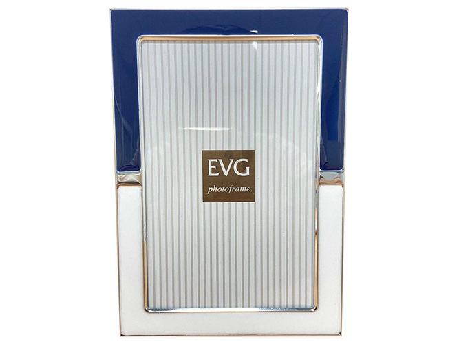 Фоторамка EVG Onix, 10x15см, синьо-білий, 6900068846401