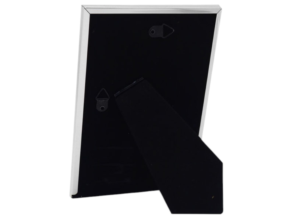 Фоторамка EVG Onix, настольная, металл, 10x15см, 12,3x17,5x1,3см, цвет белый