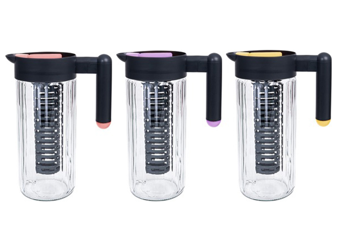 Глечик Herevin Infuser Colours 2024 Mix, 1,43л, 8699038112490