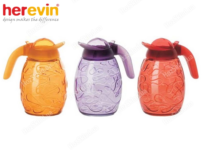 Глечик з кришкою Herevin Coral Colour mix 1,6л 01077