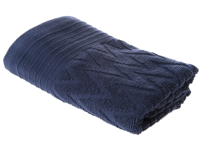 Рушник для обличчя Soho Geometry Cobalt, 50x90см, бавовна 100%, 6900068535091