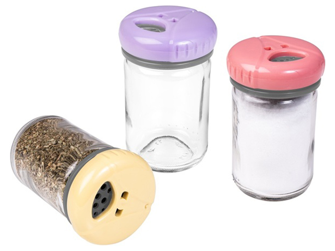 Спецовница Herevin Salt-Pepper Shaker-2024v2 Colours MIX, 105мл, 8690069874999
