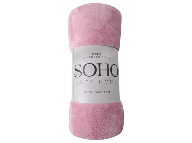 Плед Soho Lavender field, 200x220см, 6900068787285