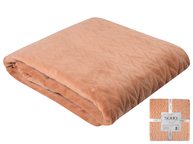 Плед Soho Wheatear plush, 150x200см, 6900068787308