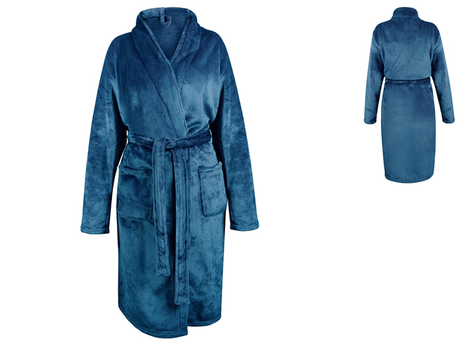 Халат флісовий Soho Indigo, розмір XXL, 6900068787483