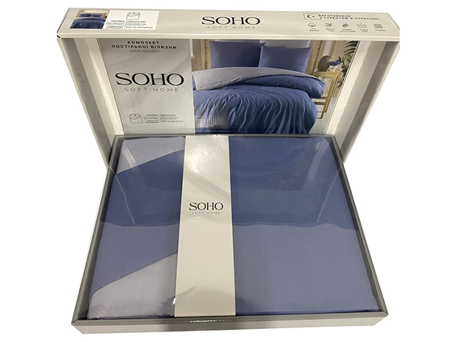 Комплект пост.белья Soho Divine Serenity полутораспальный, хлопок 100%, 8690068910742