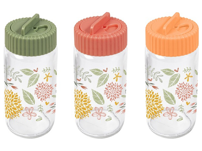 Емкость для специй Herevin Spice Jar-Botanic MIX, 244мл, 8699038117778