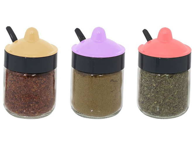 Спецовница Herevin Spice Jar With Spoon-2024 Mix, 200мл, 8690069399683