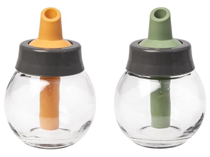 Емкость для специй Herevin Sugar Dispenser-Peach-Green, 180мл, 8690070250782