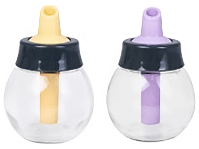Ємність для спецій Herevin Sugar Dispenser-Sand-Lilac Mix, 180мл, 8699038111417