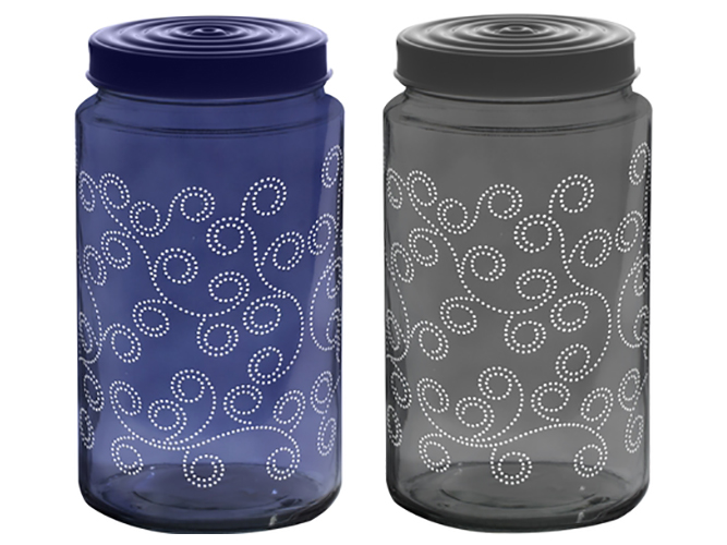 Банка Herevin Dark Blue-Grey-Ivy Mix, 2л, 8699038089648