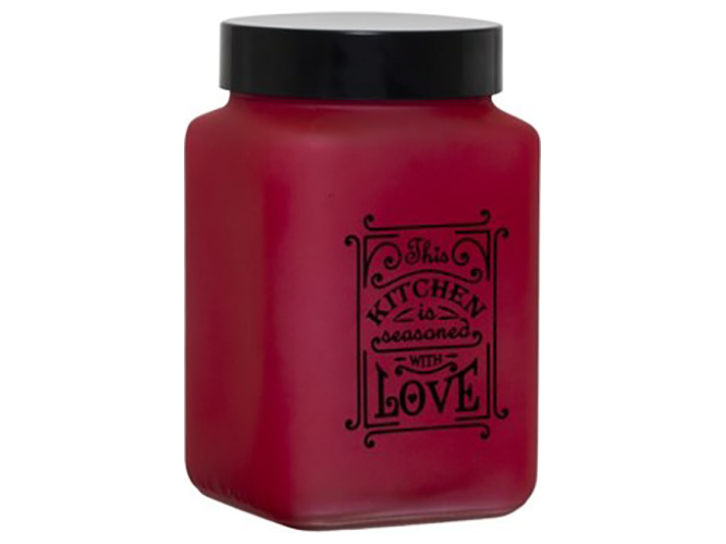 Банка Herevin Mat Kitchen Red, 1,5л, 8699038069664