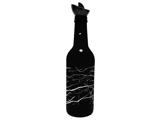 Пляшка для олії Herevin Black Marble, 330мл, 8699038096080