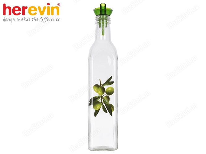 Пляшка для олії з дозатором Herevin Venezia Dec 500мл 46973