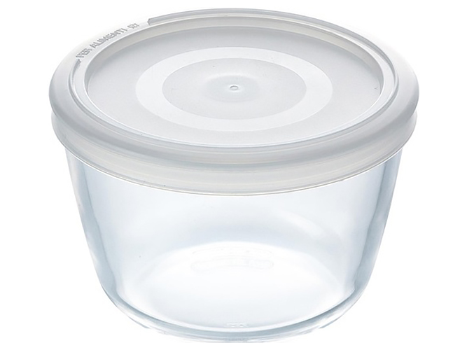 Форма Pyrex Cook&Freez, 12х6см, з кришкою, кругла, 0,6л, 3426470283502