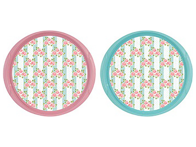 Таця сервірувальна Herevin Tray-Blue&Pink Mix, 8699038059856
