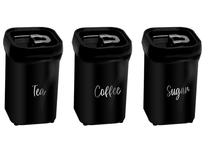 Контейнер Herevin Black Tea/Coffee/Sugar, 1,1л, 8699038093881