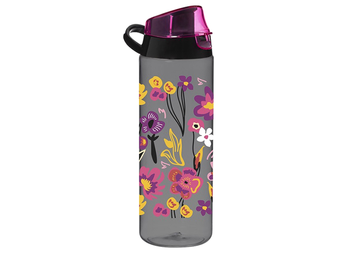 Пляшка для води Herevin Pc-Colours Flowers, 750мл, для спорту, 8699038092419