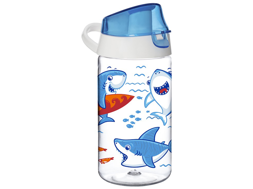 Пляшка для води Herevin PC-Shark для спорту, 520мл, 8690069479996