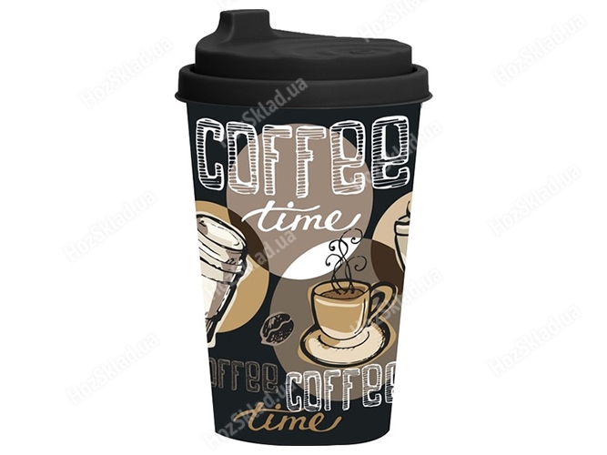 Чашка Herevin Cup-Coffee Time, 340мл, 8699038092938