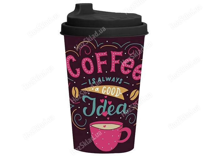 Чашка Herevin Cup-Coffee Idea, 340мл, 8699038092952