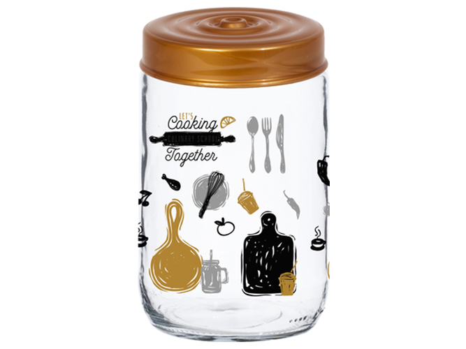 Банка Herevin Let's Cooking, 600мл, 8699038085800