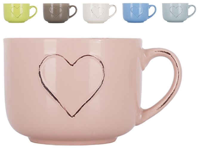 Чашка Limited Edition Heart Jumbo, 650мл, 6900064755691