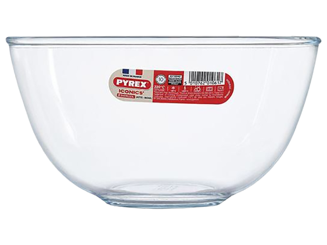 Миска стеклянная Pyrex, 3,1л, 24см, 3700067973947