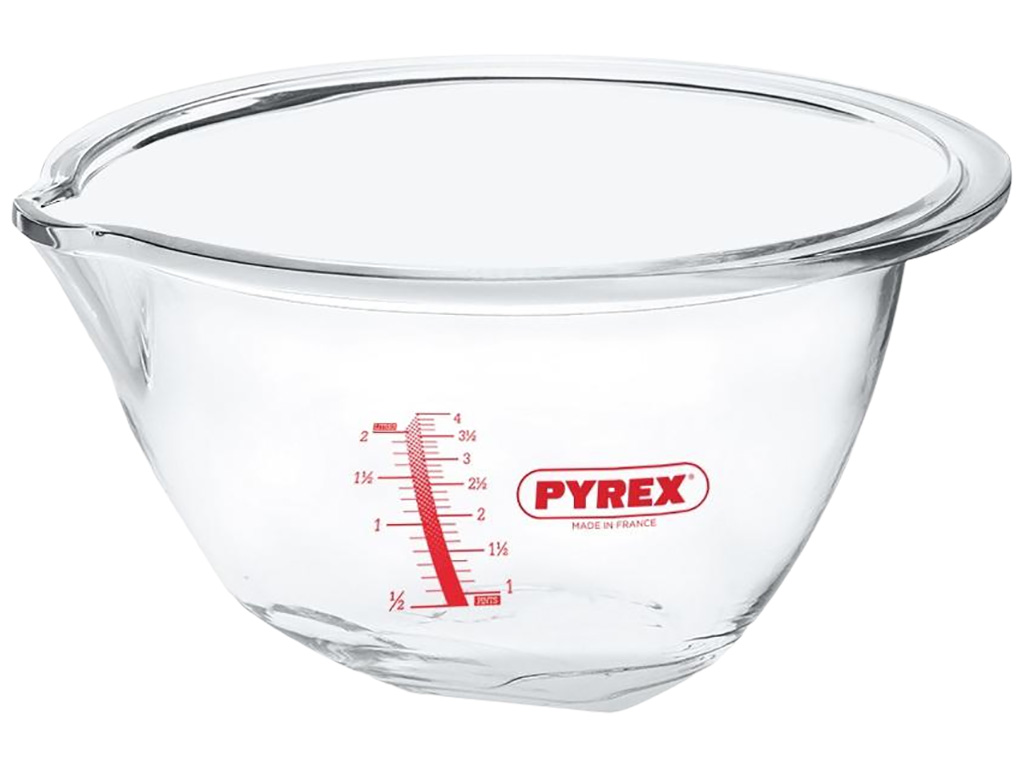 Миска стеклянная Pyrex Expert Bowl, с мерной шкалой, 4л, 34264702769