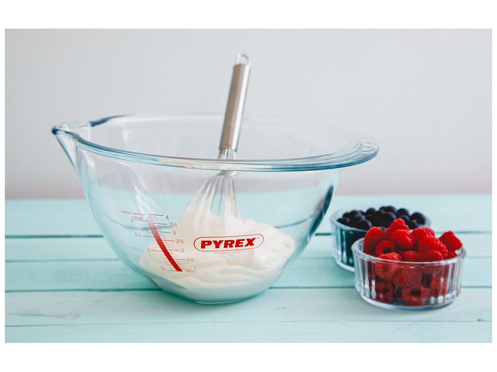 Миска стеклянная Pyrex Expert Bowl, с мерной шкалой, 4л, 34264702769