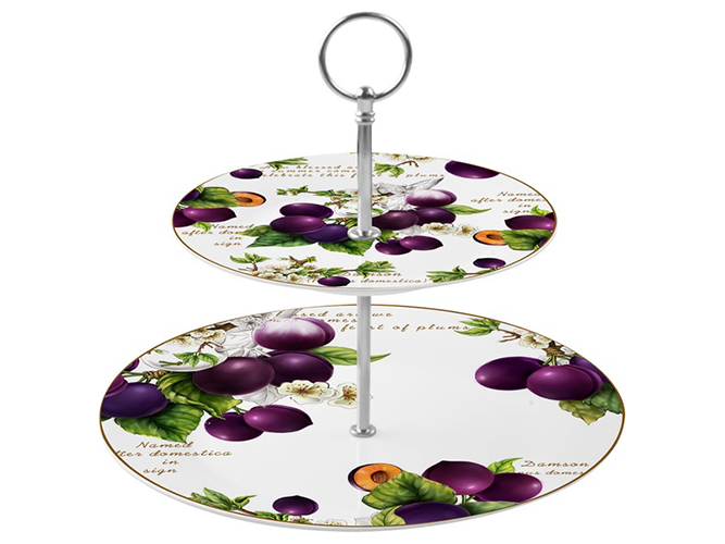 Блюдо Limited Edition Prunus, 2 яруси, 19см, 26см, 6900069398053