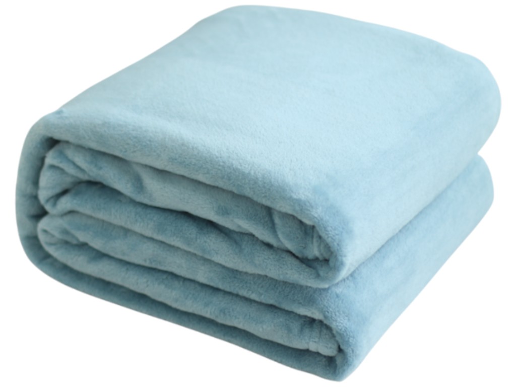 Плед Soho Pappy, флис, 150×200см, цвет голубой