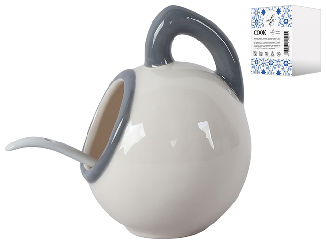 Спецовница с ложкой Limited Edition Cook, 9х11см, 130мл, 6900067395245