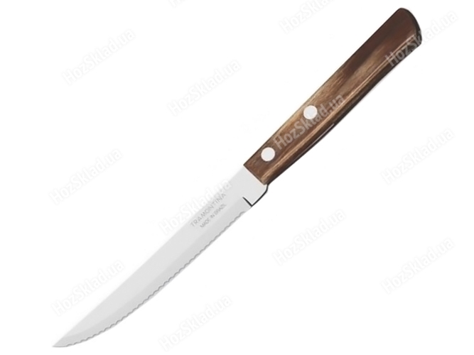 Нож Tramontina Polywood для стейка, цвет орех (цена за набор 6шт) 2062972350017