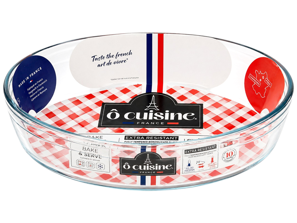 Форма для запекания O Cuisine овальная, стекло, 26×18×6 см, 1,6 л