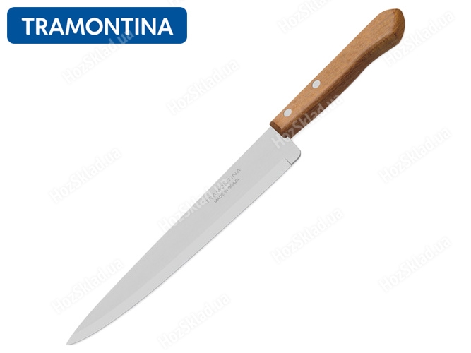 Ніж кухонний Tramontina Dynamic 20,3см дерев'яна рукоять (ціна за 1шт) 09258