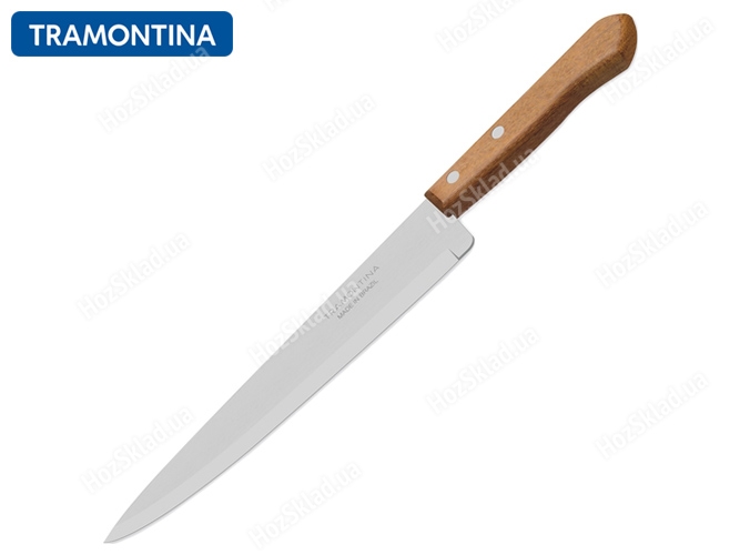 Нож поварской Tramontina Dynamic 12,7см деревянная рукоять, в блистере (цена з 1шт) 18143
