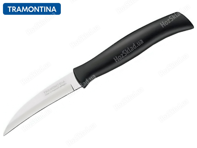 Нож Tramontina Athus black, для овощей, 7,6см, 03478